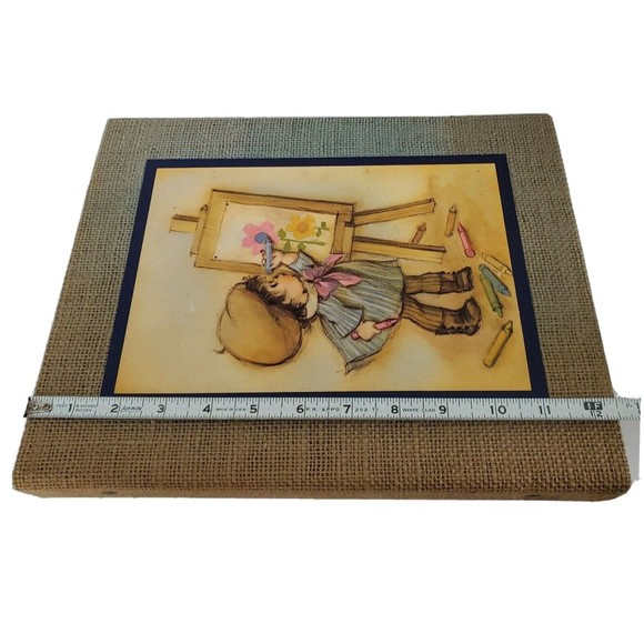 60s Big Head Hallmark Charmers Sunbonnet Kids Scrapbook Photo Album Vtg Unused - Picture 5 of 10